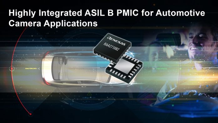 Highly integrated ASIL B PMIC for automotive camera applications