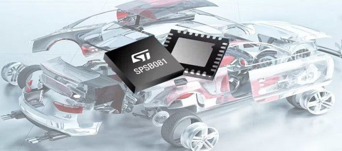 STMicroelectronics Unveils SPSB081 PMIC, Simplifying Car-Body Controllers for Enhanced EV Functionality