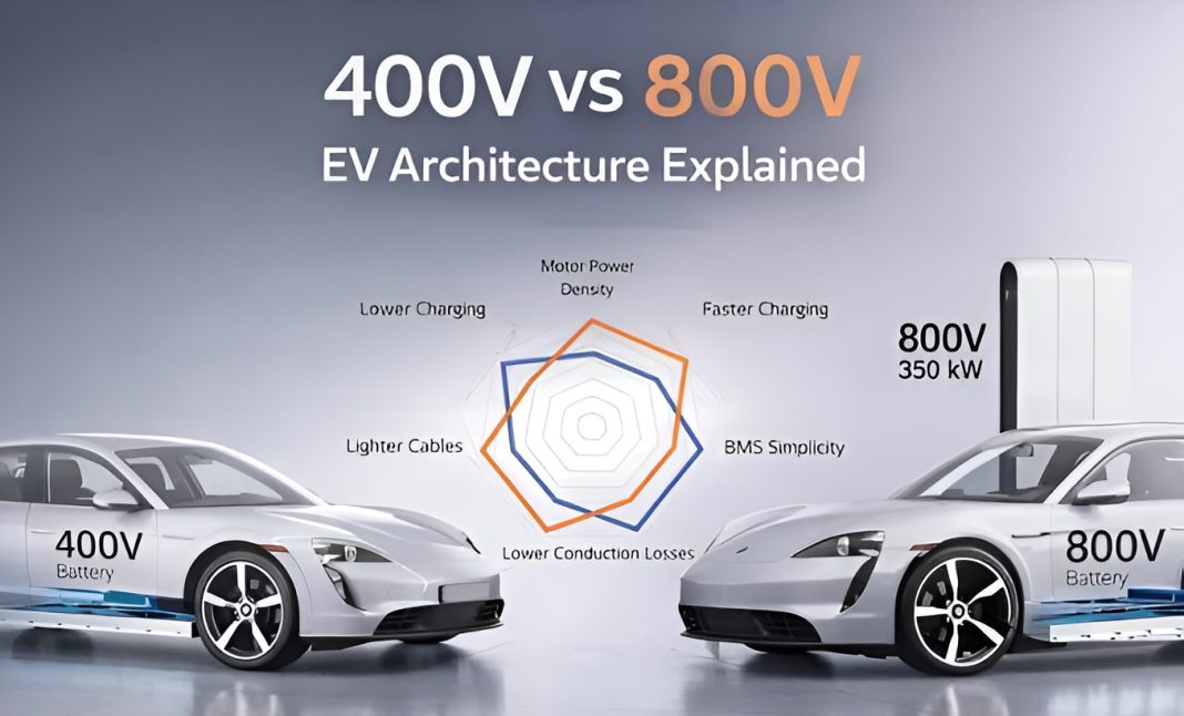400V vs 800V EV Architecture: Performance, Charging and Cost Compared